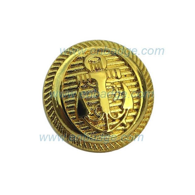 Military Button Anhor