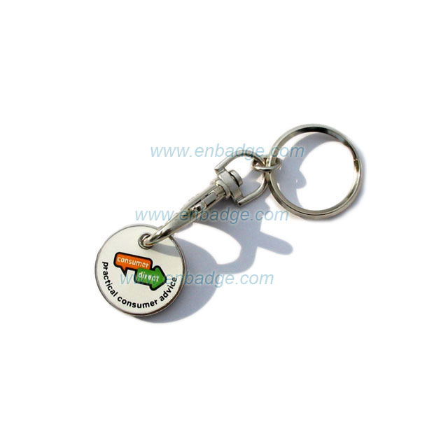 Shopping Trolley Coin-Pro-Enamel