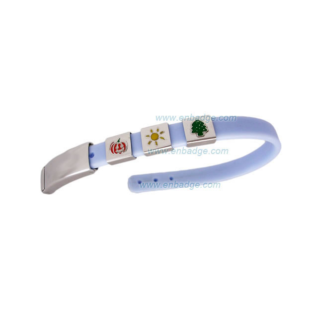 PVC Wristband with Charm