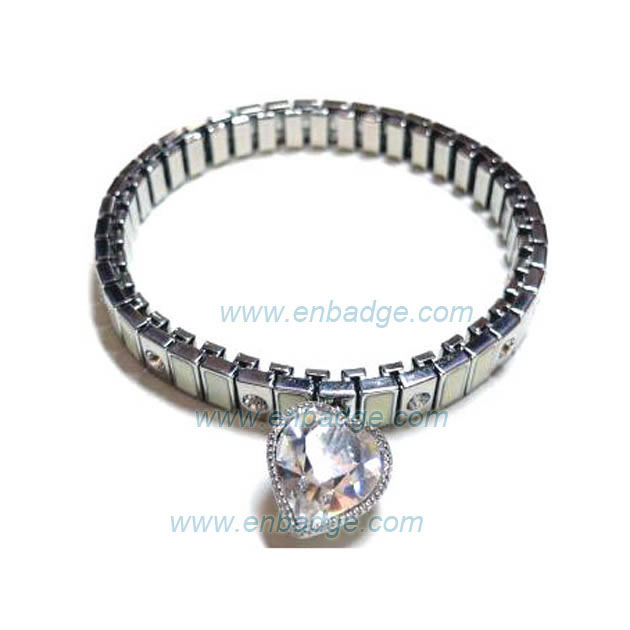 Stainless Steel Bracelet with Pendent
