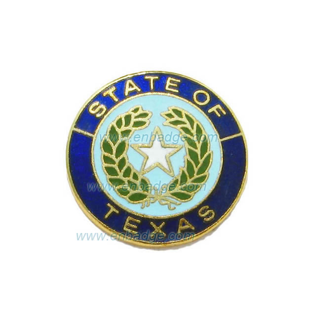 Fired Hard Enamel State Seal