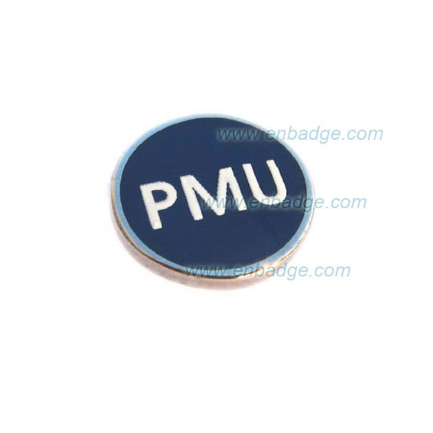PMU-Imitation Enamel Lapel Pin