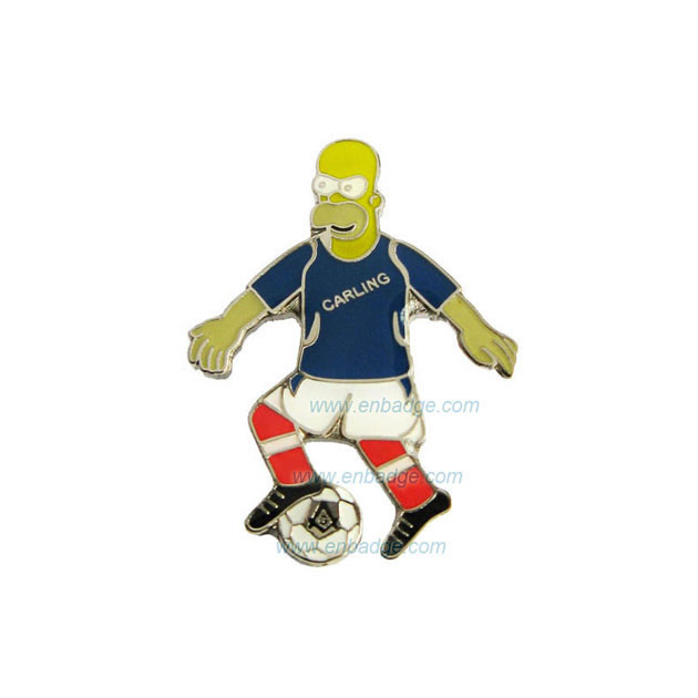 Homer Lapel Pin-Soft Enamel