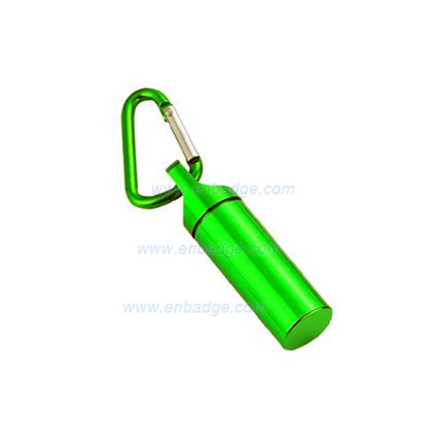 Aluminum Pill Container Keychain