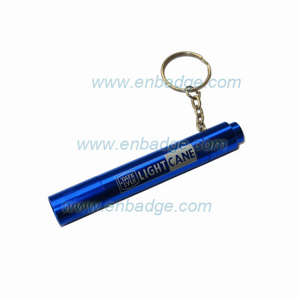 Aluminum LED Light Keychain